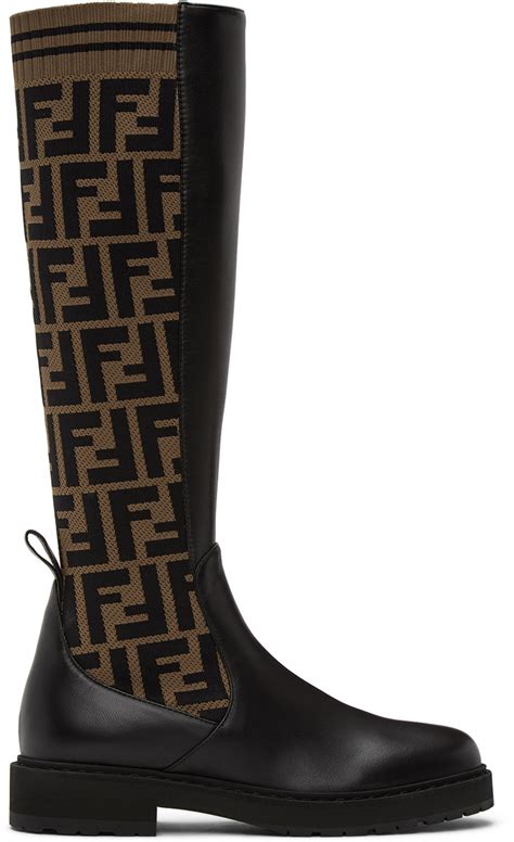 fendi long boots